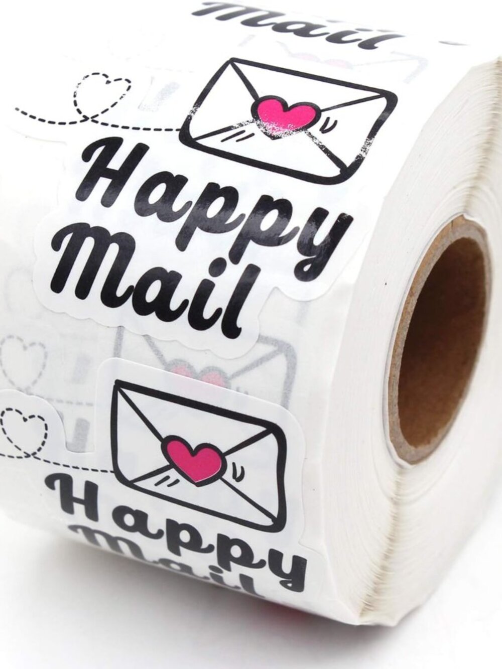 PLESIU Small Business, Handmade Sticker,Packaging Sticker Happy Mail